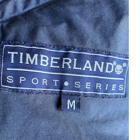 Timberland Sport Series Rain Jacket Men’s Medium With Detachable Hood - Picture 12 of 13